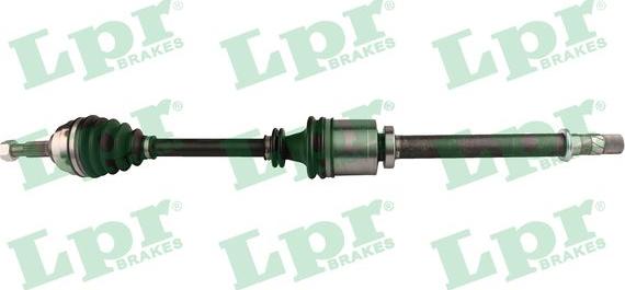 LPR DS60745 - Приводной вал autospares.lv