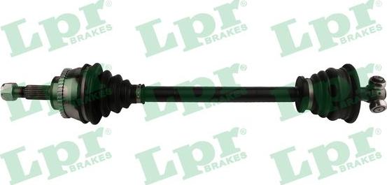 LPR DS60710 - Приводной вал autospares.lv