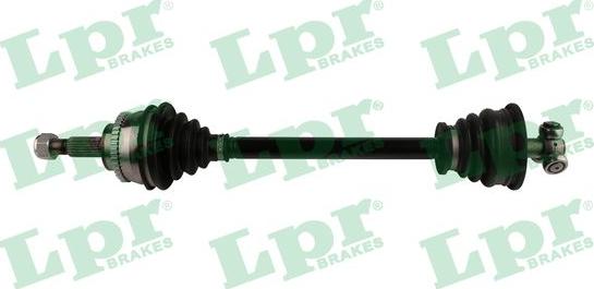 LPR DS60784 - Приводной вал autospares.lv