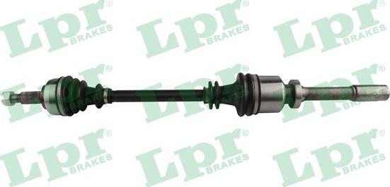 LPR DS60739 - Приводной вал autospares.lv