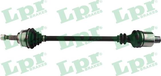 LPR DS60726 - Приводной вал autospares.lv