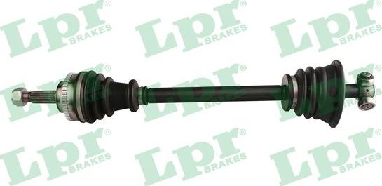 LPR DS60728 - Приводной вал autospares.lv