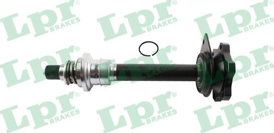 LPR DS61191 - Полуосевой вал, дифференциал autospares.lv