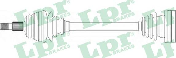 LPR DS14237 - Приводной вал autospares.lv