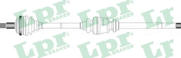 LPR DS16093 - Приводной вал autospares.lv