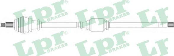 LPR DS39143 - Приводной вал autospares.lv