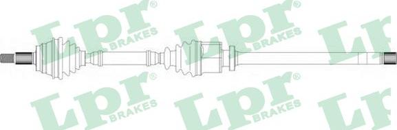 LPR DS39119 - Приводной вал autospares.lv