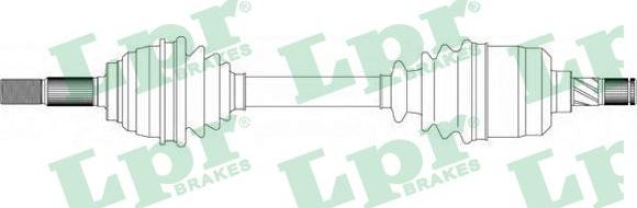 LPR DS36060 - Приводной вал autospares.lv