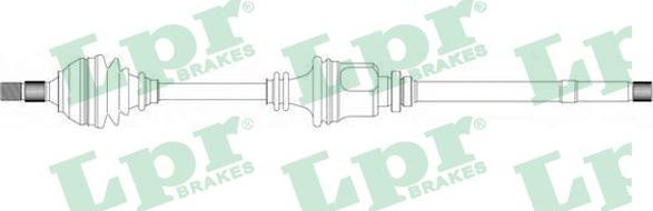 LPR DS38068 - Приводной вал autospares.lv