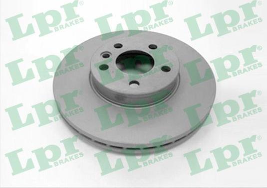 LPR F1004V - Тормозной диск autospares.lv