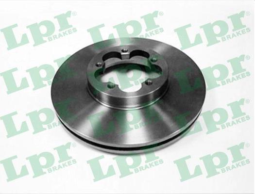 LPR F1016V - Тормозной диск autospares.lv