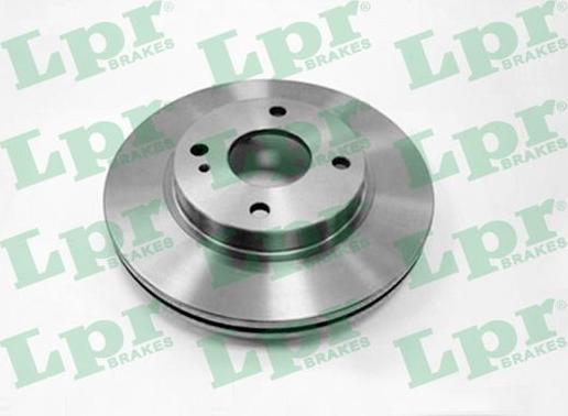 LPR F1022V - Тормозной диск autospares.lv