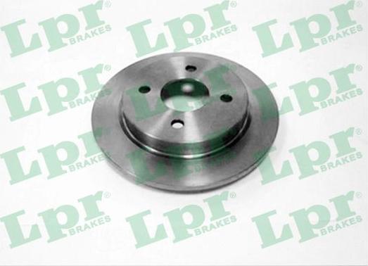 LPR F1161P - Тормозной диск autospares.lv