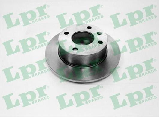 LPR F1261P - Тормозной диск autospares.lv