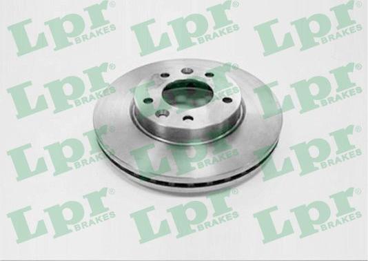 LPR K2028V - Тормозной диск autospares.lv