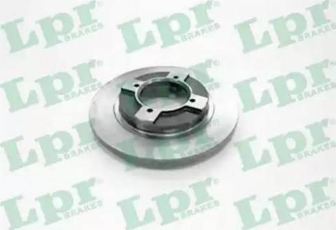 LPR N2111P - Тормозной диск autospares.lv