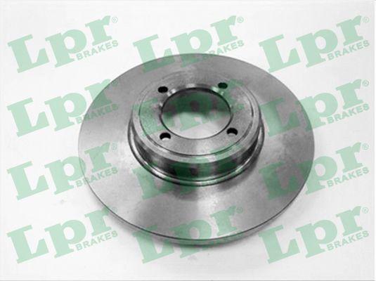 LPR P1051P - Тормозной диск autospares.lv