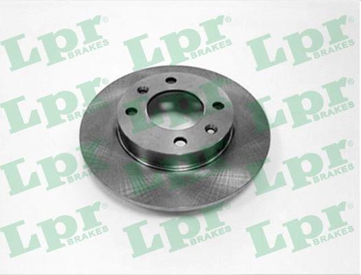 LPR P1001P - Тормозной диск autospares.lv