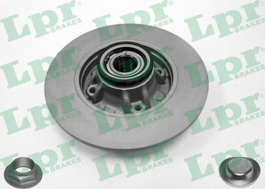 LPR P1011PRCA - Тормозной диск autospares.lv