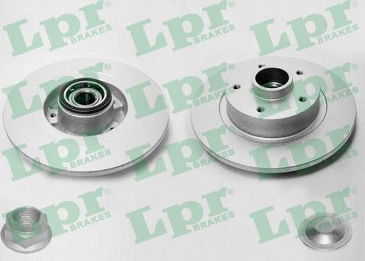 LPR R1049PRCA - Тормозной диск autospares.lv