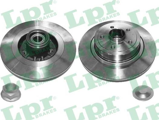 LPR R1046PCA - Тормозной диск autospares.lv