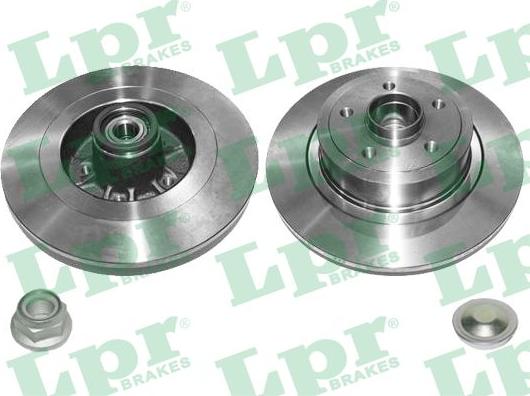 LPR R1048PCA - Тормозной диск autospares.lv