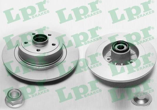 LPR R1048PRCA - Тормозной диск autospares.lv