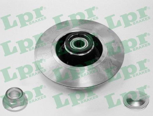 LPR R1005PCA - Тормозной диск autospares.lv