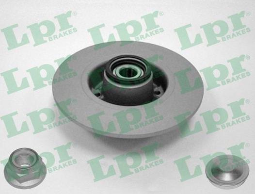 LPR R1005PRCA - Тормозной диск autospares.lv