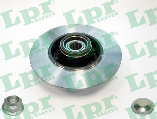 LPR R1084PCA - Тормозной диск autospares.lv