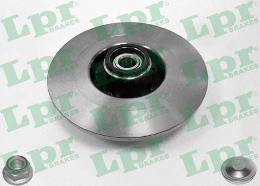 LPR R1030PCA - Тормозной диск autospares.lv