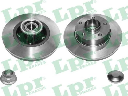 LPR R1020PCA - Тормозной диск autospares.lv