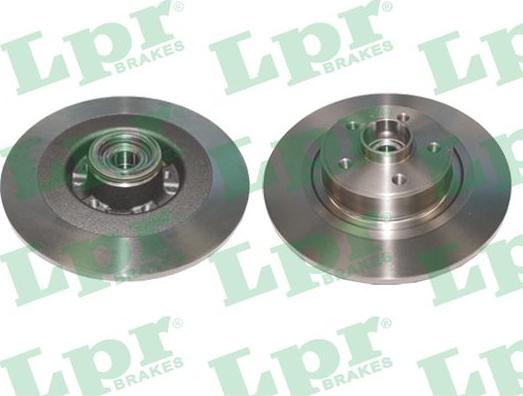 LPR R1022PCA - Тормозной диск autospares.lv