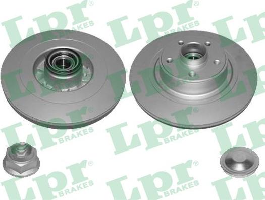 LPR R1022PRCA - Тормозной диск autospares.lv