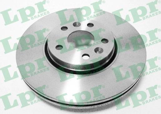 LPR R1075V - Тормозной диск autospares.lv