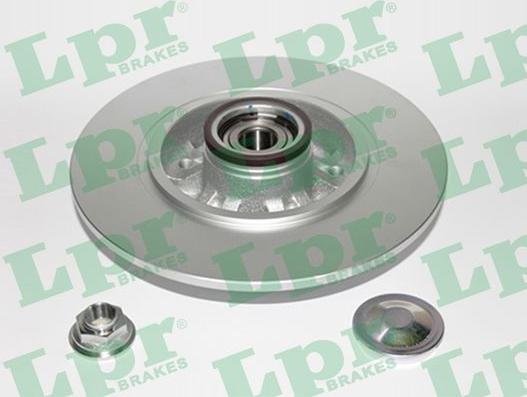 LPR R1078PRCA - Тормозной диск autospares.lv