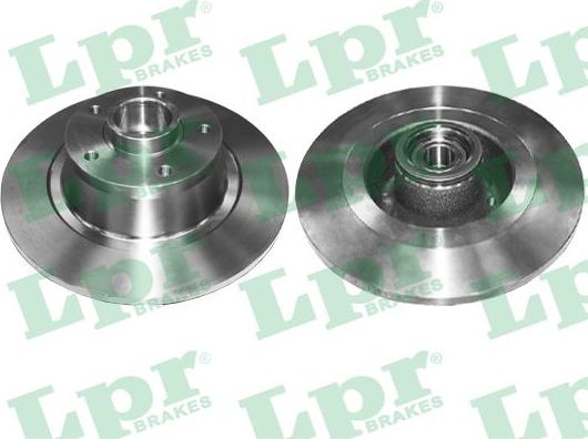 LPR R1077PCA - Тормозной диск autospares.lv