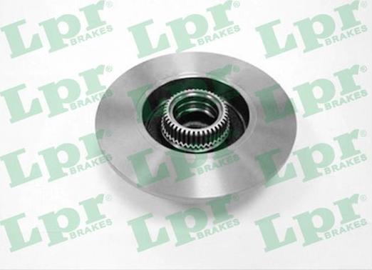 LPR V2241PA - Тормозной диск autospares.lv