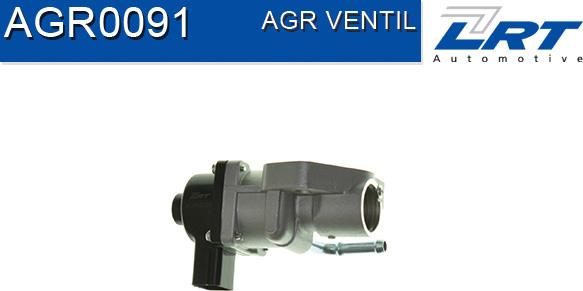 LRT AGR0091 - Клапан возврата ОГ autospares.lv
