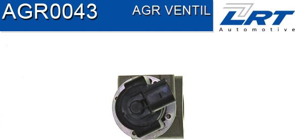 LRT AGR0043 - Клапан возврата ОГ autospares.lv