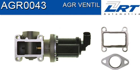 LRT AGR0043 - Клапан возврата ОГ autospares.lv