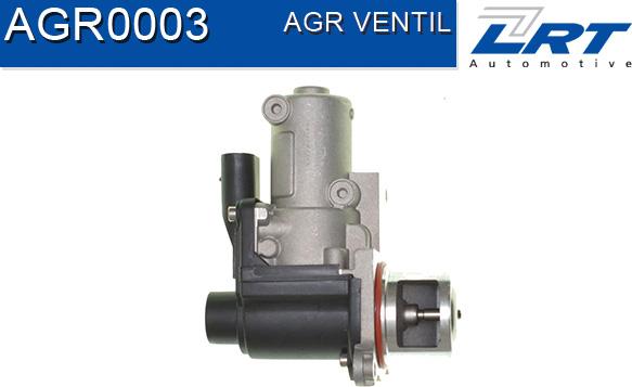 LRT AGR0003 - Клапан возврата ОГ autospares.lv