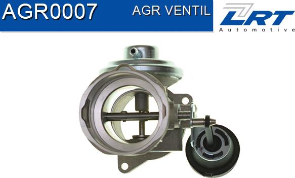 LRT AGR0007 - Клапан возврата ОГ autospares.lv