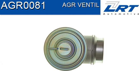LRT AGR0081 - Клапан возврата ОГ autospares.lv