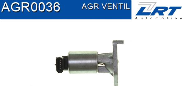 LRT AGR0036 - Клапан возврата ОГ autospares.lv