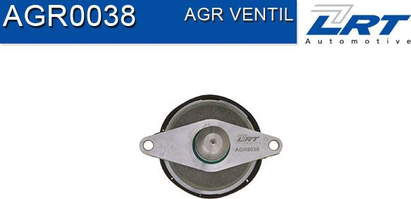 LRT AGR0038 - Клапан возврата ОГ autospares.lv