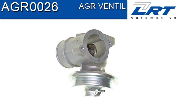 LRT AGR0026 - Клапан возврата ОГ autospares.lv