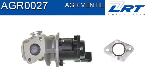 LRT AGR0027 - Клапан возврата ОГ autospares.lv
