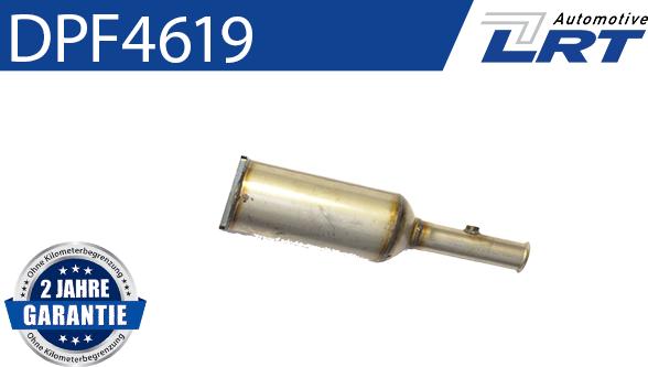 LRT DPF4619 - Сажевый / частичный фильтр, система выхлопа ОГ autospares.lv