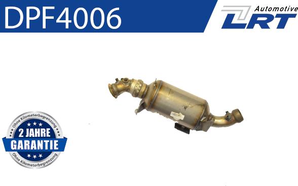 LRT DPF4006 - Сажевый / частичный фильтр, система выхлопа ОГ autospares.lv
